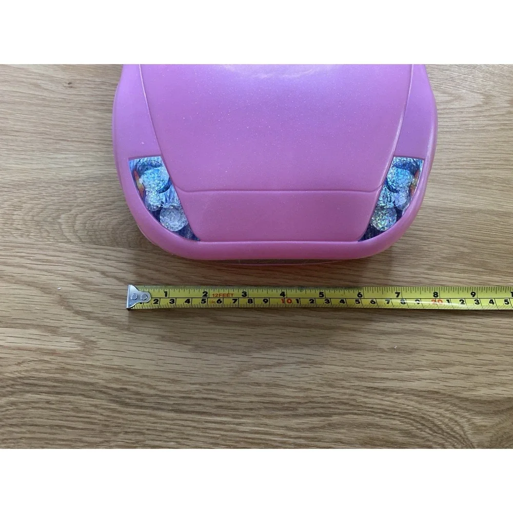 2010 MATTEL BARBIE GLAM PINK CONVERTIBLE‎ SPORTS CAR 2 SEATER FITS BARBIE DOLL